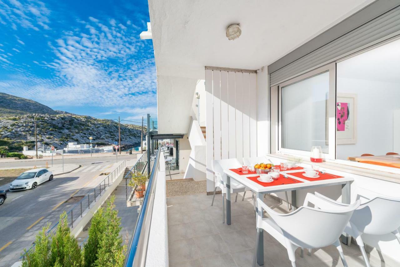 80m² 2 slaapkamer, 2 privé badkamer Appartement in Port de Pollença / Pollença Cala de Sant Vicenc Buitenkant foto